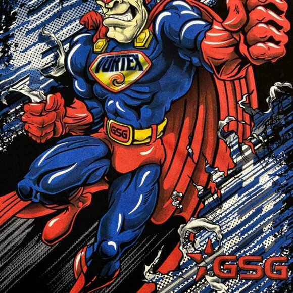 GSG Vortex Promotional Large Black NOS T-Shirt - Picture 2 of 8